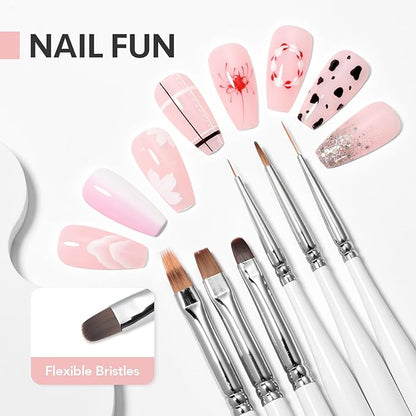 Gaoy 6 pcs nail art
