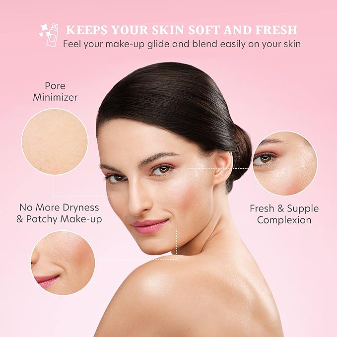 Dermacol - Satin Makeup Base, Matte Face Primer No Preservatives, 30 mL