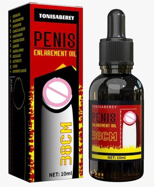 Massage Oil Enlargement Oil Increase Enlarge Gel Thicker Longer Stronger Large Size Enlarger Cream BLSEX for Men (F204-RED)