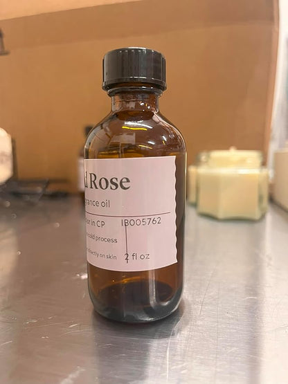 Bramble Berry Wild Rose Fragrance Oil (2 Fl oz) | Great for Making DIY Soap, Candles, Lotion, Bath Bombs, Skin & Body Care | Vegan, Phthalate & Paraben Free