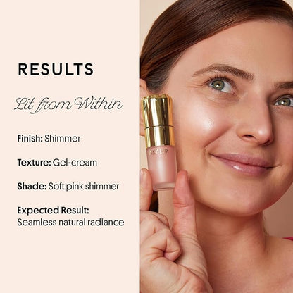 Winky Lux Cheeky Rose Liquid Highlighter, Gel Cream