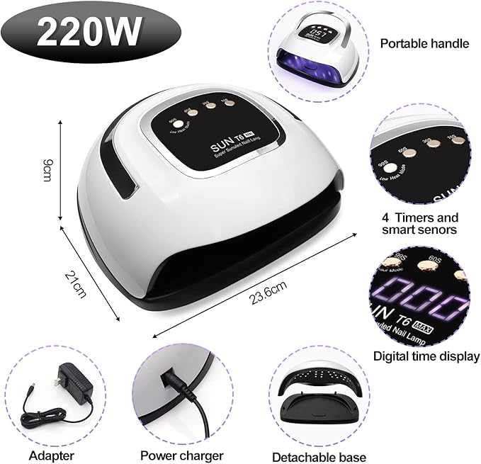 Lke uv nail lamp, nail