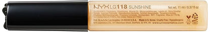 NYX Professional Makeup Mega Shine Lip Gloss, Sunshine, 0.37 Ounce
