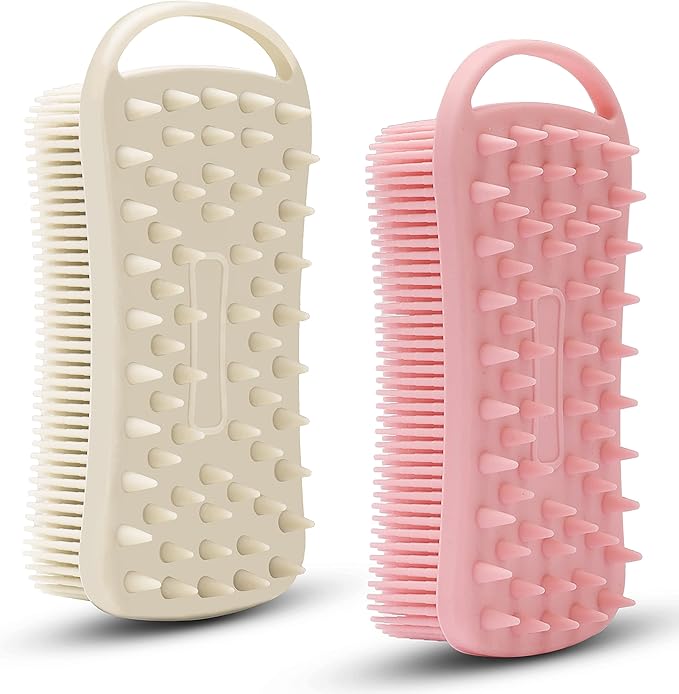 2 pc silicone exfoliating body