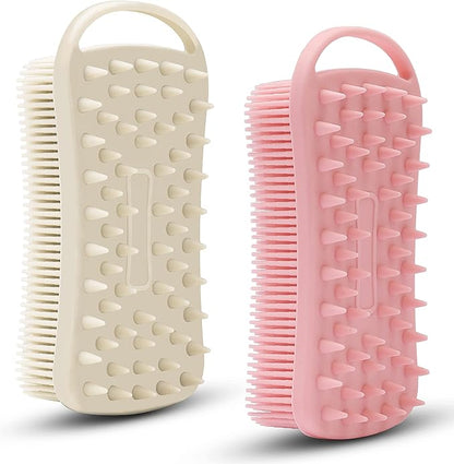 2 pc silicone exfoliating body