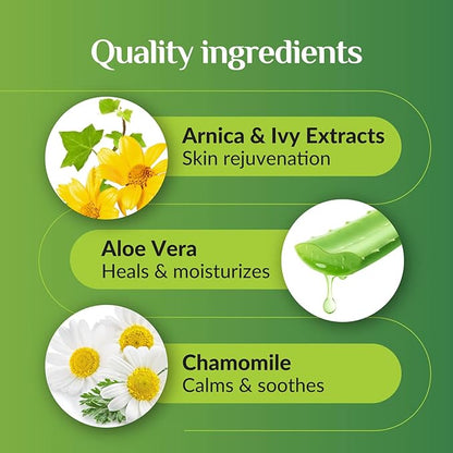 Herbal Massage Oil, Hypoallergenic Formula for Muscle Relief, Professional Deep Tissue Therapy, Massage Oil for Massage Therapy, Unscented Oil for Physical Therapy and Muscle Recovery, 128oz