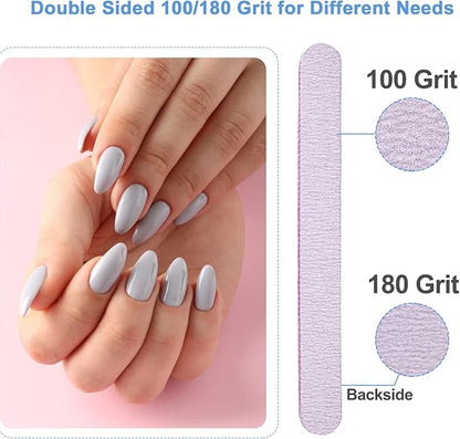 50 pcs nail file, emery