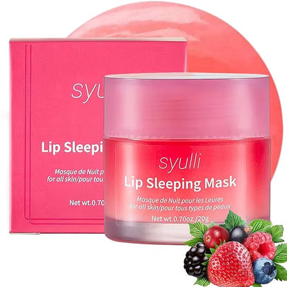 Sleeping Lip Mask,Organic Vitamin C Lip