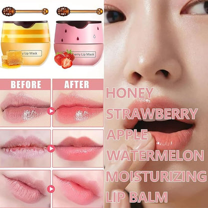 2 PCS Bee Lip Balm Honey