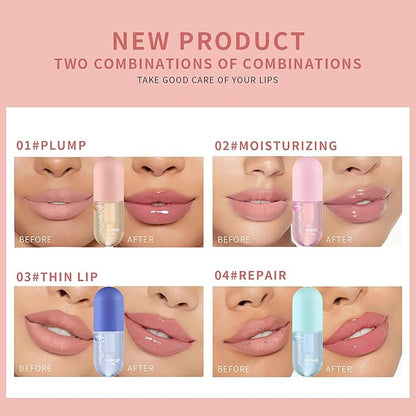 Lip Plumping Set with Ginger Mint,