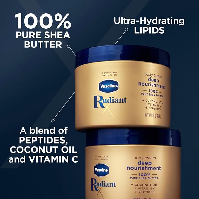 Vaseline Radiant X Deep Nourishment Body