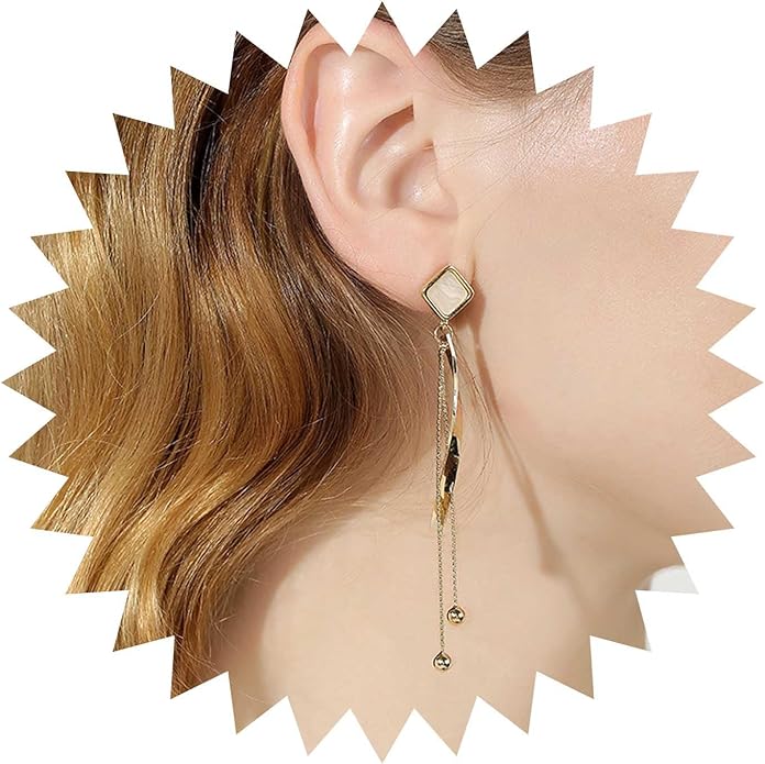 Boho Long Tassel Drop Dangle Earrings