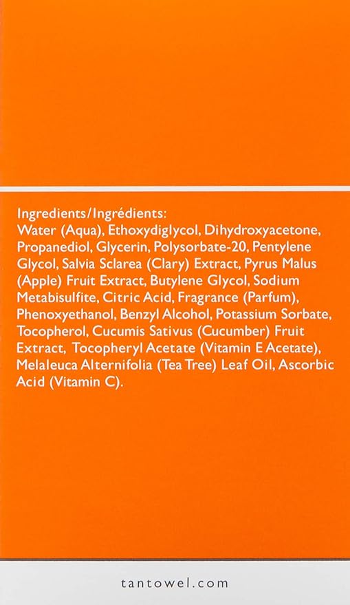 TanTowel Half Body Tan Towelettes - 10 Pack, Dark, 10 Count (Pack of 1)