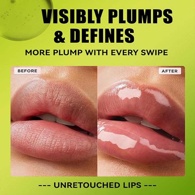 Lip Oil Lip Glaze, Big Brush Head Hydrating Lip Glow Oil,Shiny Transparent Lip Gloss Plumping,Long Lasting Nourishing Non-sticky Fresh Clear Smooth Lip Care (#08)