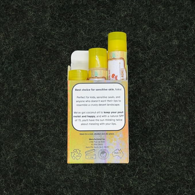 Lemon Balm Three Pack. Organic Lip Plant