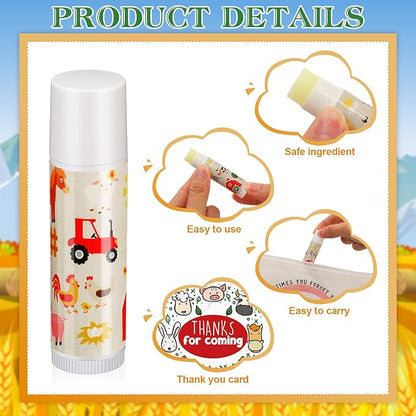 Fumete 50 Pack Baby Shower Farm Classroom