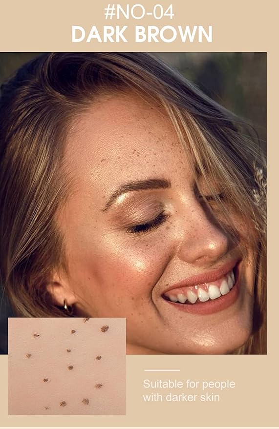 Freckle Pen 4 Colors Natural Freckle Pen Fake