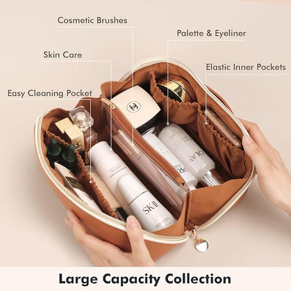 Prite large capacity waterproof makeup