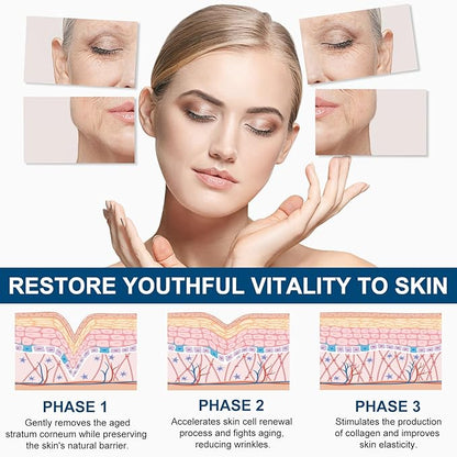 Advanced Retinol Firming Serum Stick, 3-In-1 Skincare Solution Smoothes, Firms & Lifts, Improves Necklines, Wrinkles & Crow'S Feet And Revitalises Dry Skin For Women Face & Neck