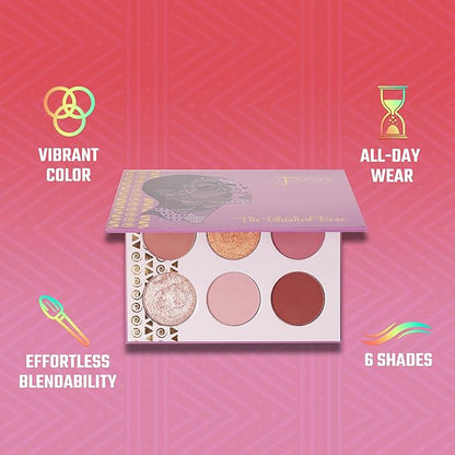 Juvia's Place Palette Blushed Rose - Rosy, Pinks,