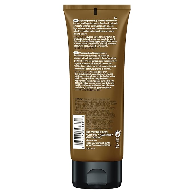 Sally Hansen Airbrush Legs®, Leg Makeup, Deep, Easy Application, Flawless Looking Legs, Water Resistant, Transfer Proof Lotion