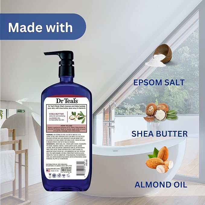 Dr. Teal's Shea Butter & Almond