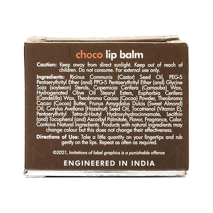 mCaffeine Deep Moisturizing Choco Lip Balm (12gm)