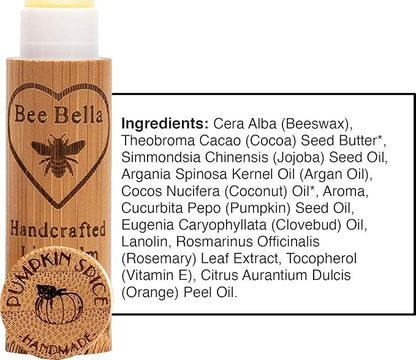 Bee Bella Lip Balm Pumpkin Spice Long-Lasting