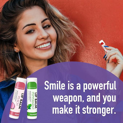 AZEN 8 Pack Lip Balm Stocking,