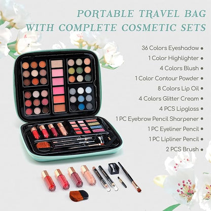 Color Nymph Beginner Makeup Kits Gift for Teens,
