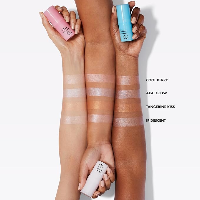 e.l.f. Cosmetics Daily Dew Stick, Cooling Highlighter Stick Tangerine Kiss