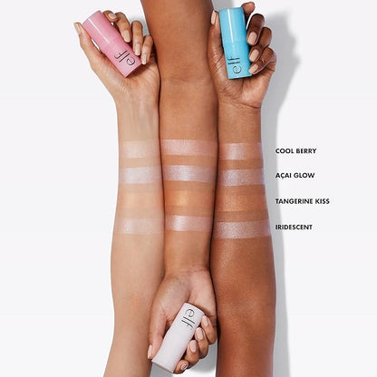 e.l.f. Cosmetics Daily Dew Stick, Cooling Highlighter Stick Tangerine Kiss