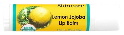 2-Pack Organic Lemon Lip Balm -