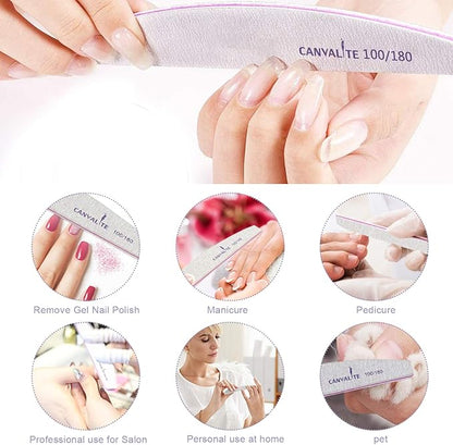 Canvalite 50 PCS Nail File