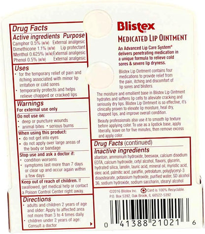 Lip Medicated Ointment (Pack of 6)