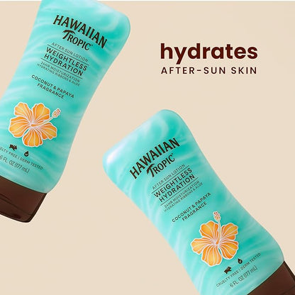 Hawaiian Tropic Silk Hydration After Sun Lotion 6 Fl Oz (Pack of 2)