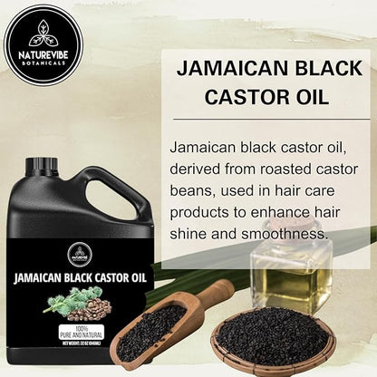 Naturevibe Botanicals Jamaican Black Castor Oil