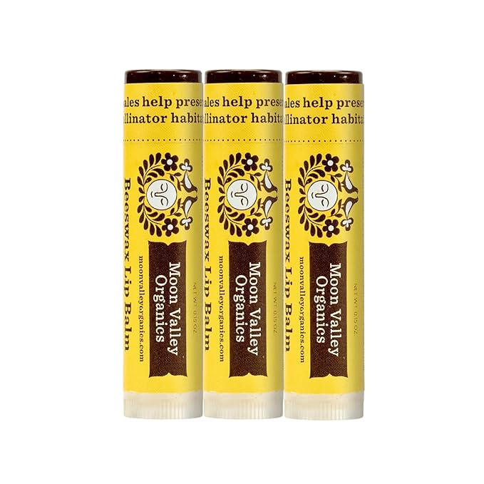 Moon Valley Organics Beeswax Lip Balm Cuticles