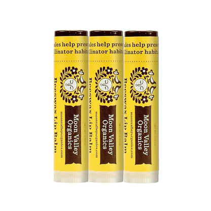 Moon Valley Organics Beeswax Lip Balm Cuticles