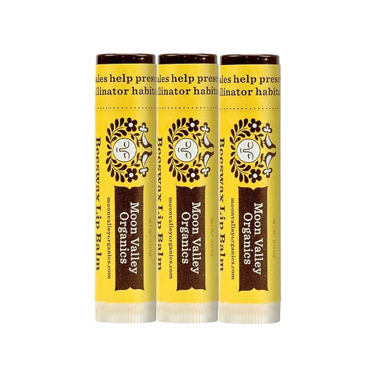 Moon Valley Organics Beeswax Lip Balm Cuticles