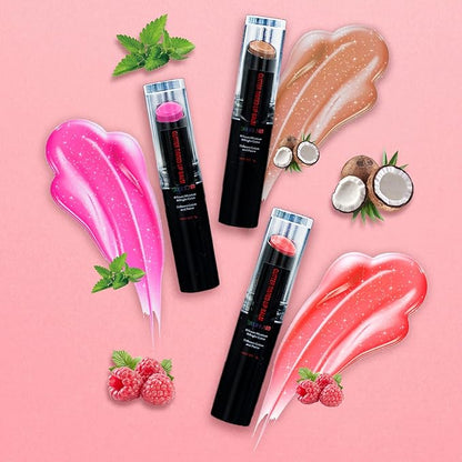 10 Pack Tinted Lip Balm With Lips