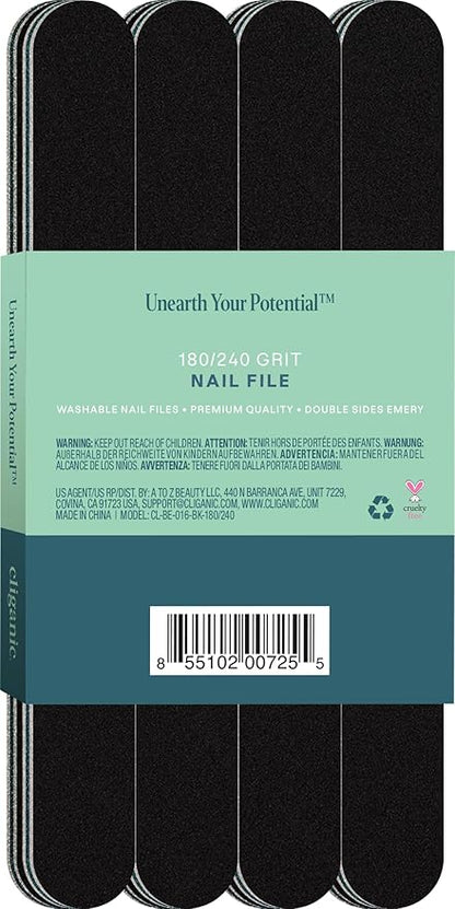 Cliganic 12 pack nail file