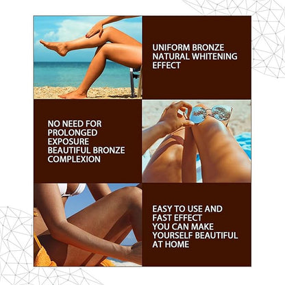 Tanning Accelerator Spray, Waterproof Tanning Spray, Tanning Spray For Sunbed, Women Moisturize Tanning Lotion, Flawless Self Tanning Spray For Indoor & Outdoor, Brown Shine Tanning Oil For Men