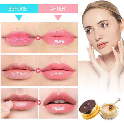 Honey Lip Balm Pot, Honey Lip Exfoliator