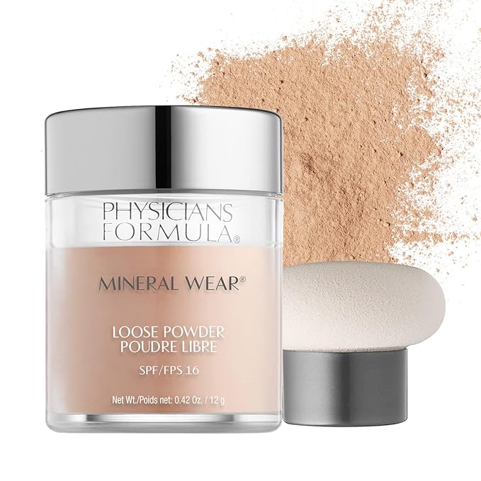 Physicians Formula Mineral Wear Talc-Free Loose Powder Creamy Blushing Rose
