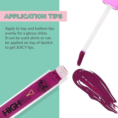 Kimchi Chic High Key Gloss, High-Shine Lip Gloss High