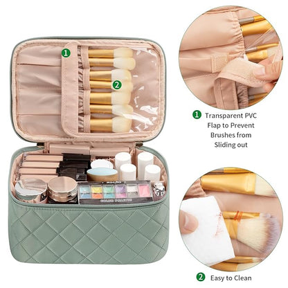 Ocheal makeup bag, portable cosmetic