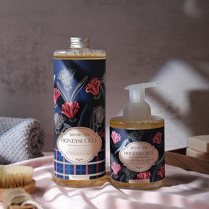 Foaming Hand Soap Refill, Honeysuckle, Gentle