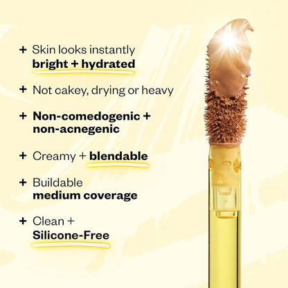 Kosas Revealer Concealer - Medium Coverage Makeup with 8.5 C)