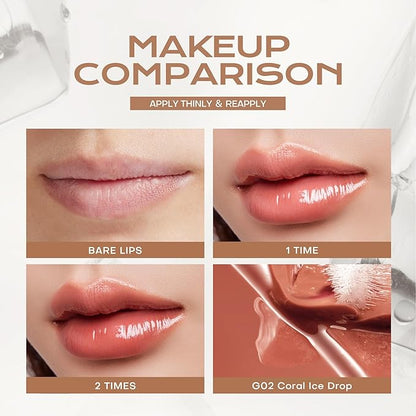 Mistine Lip Gloss Thai latte Long Lasting Lip 1oz